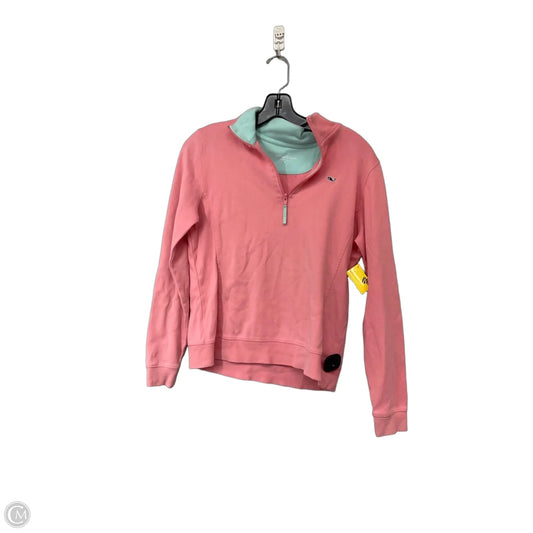 Jacket Shirt By Vineyard Vines In Pink, Size: S