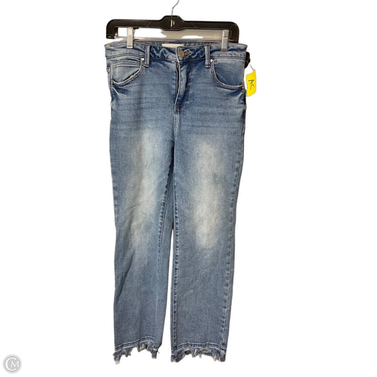 Jeans Straight By Risen In Blue Denim, Size: 6