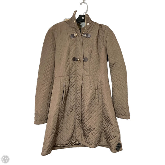 Jacket Puffer & Quilted By Ivanka Trump In Silver, Size: S