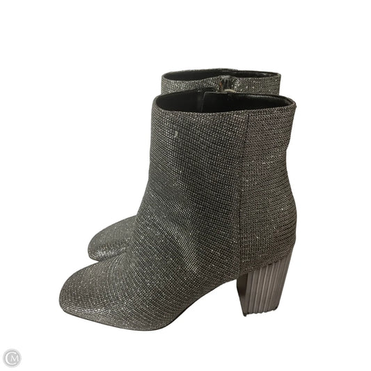 Boots Ankle Heels By Michael By Michael Kors In Grey, Size: 9