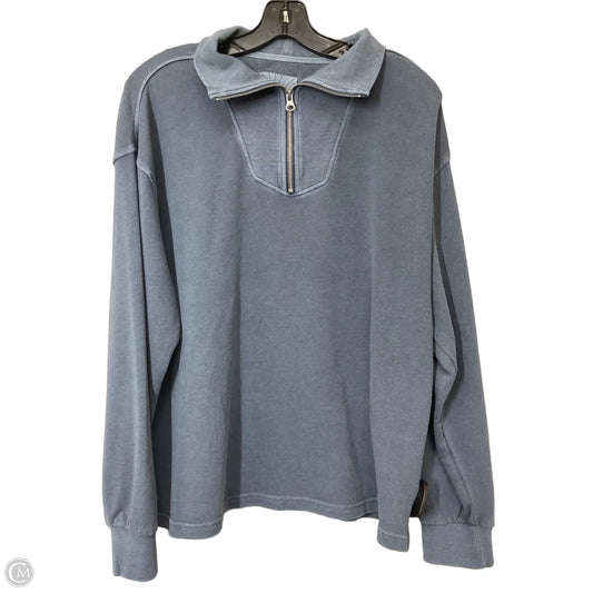 Jacket Shirt By C And C In Blue, Size: L