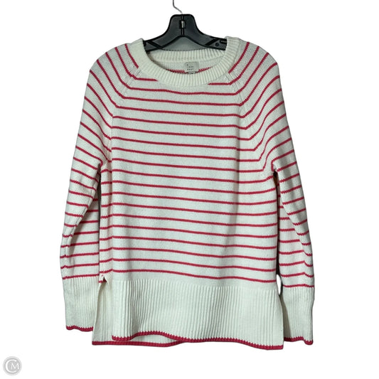 Sweater By A New Day In Striped Pattern, Size: M