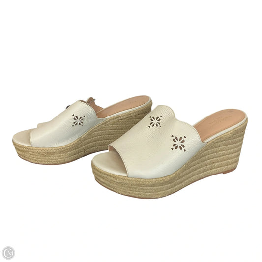 Shoes Designer By Kate Spade In White, Size: 9