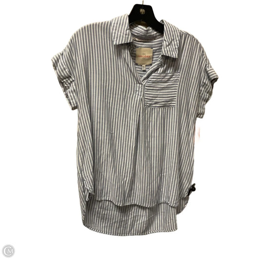 Top Short Sleeve By Clothes Mentor In Striped Pattern, Size: Xs
