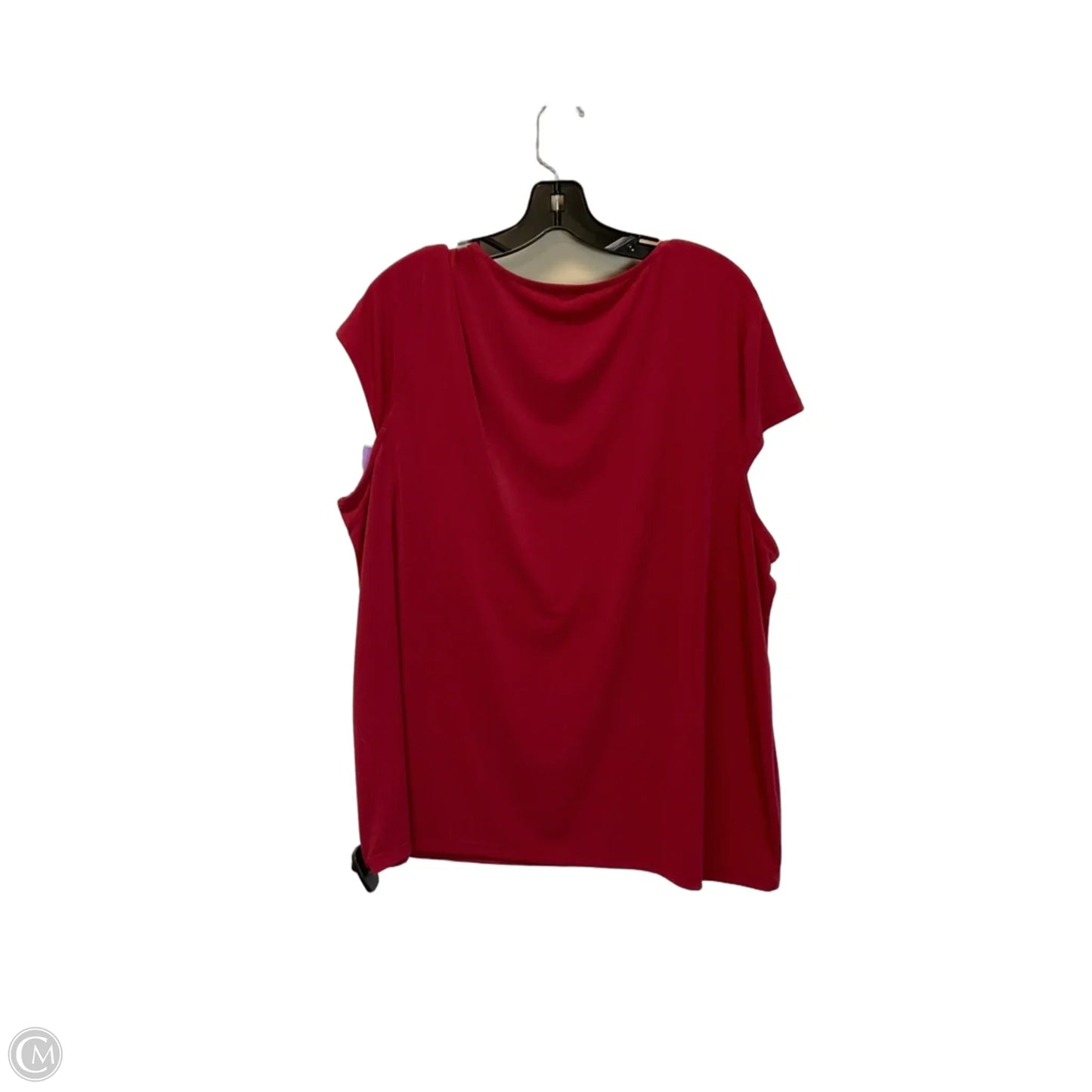 Top Short Sleeve By N Touch In Red, Size: Xl