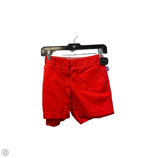 Shorts By J. Crew In Red, Size: 0