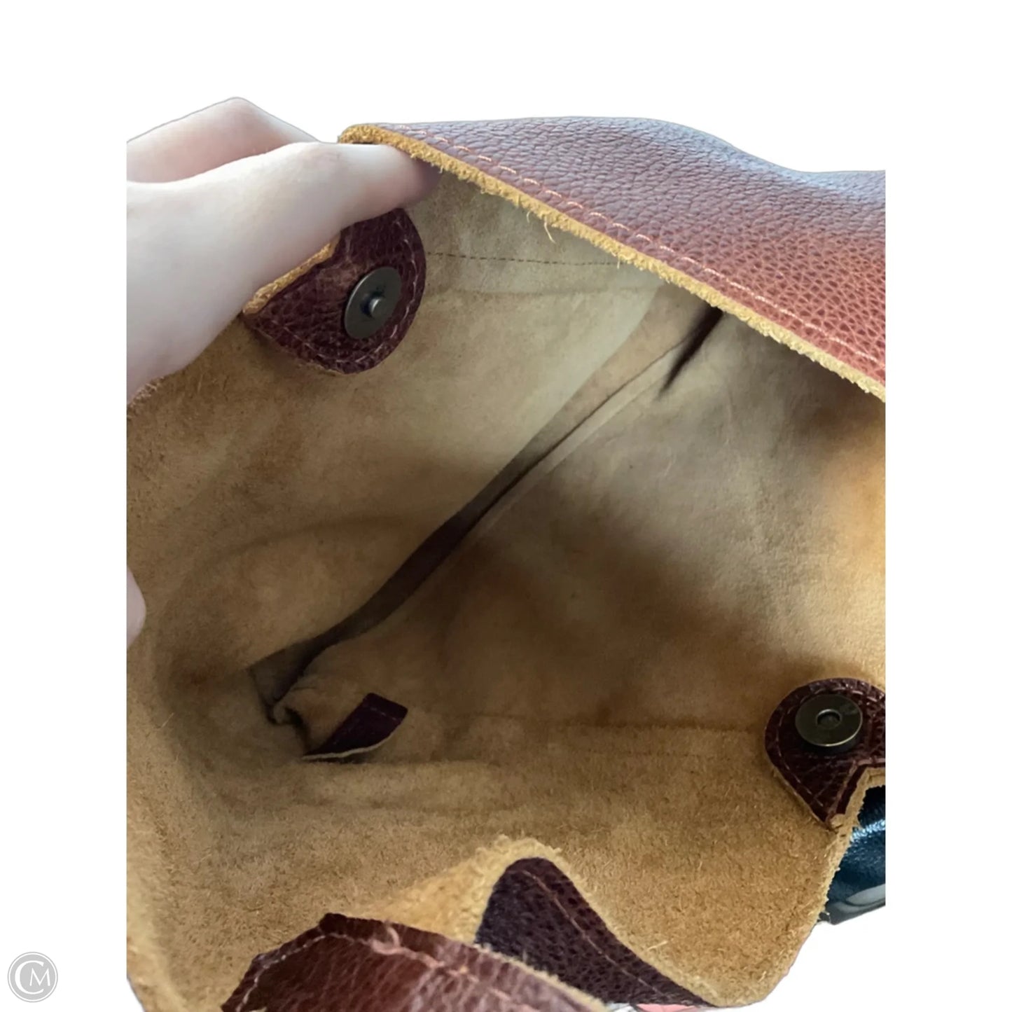 Handbag Leather By Portland Leather, Size: Medium