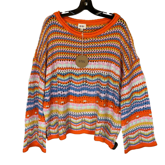 Sweater By Bibi In Multi-colored, Size: 2x