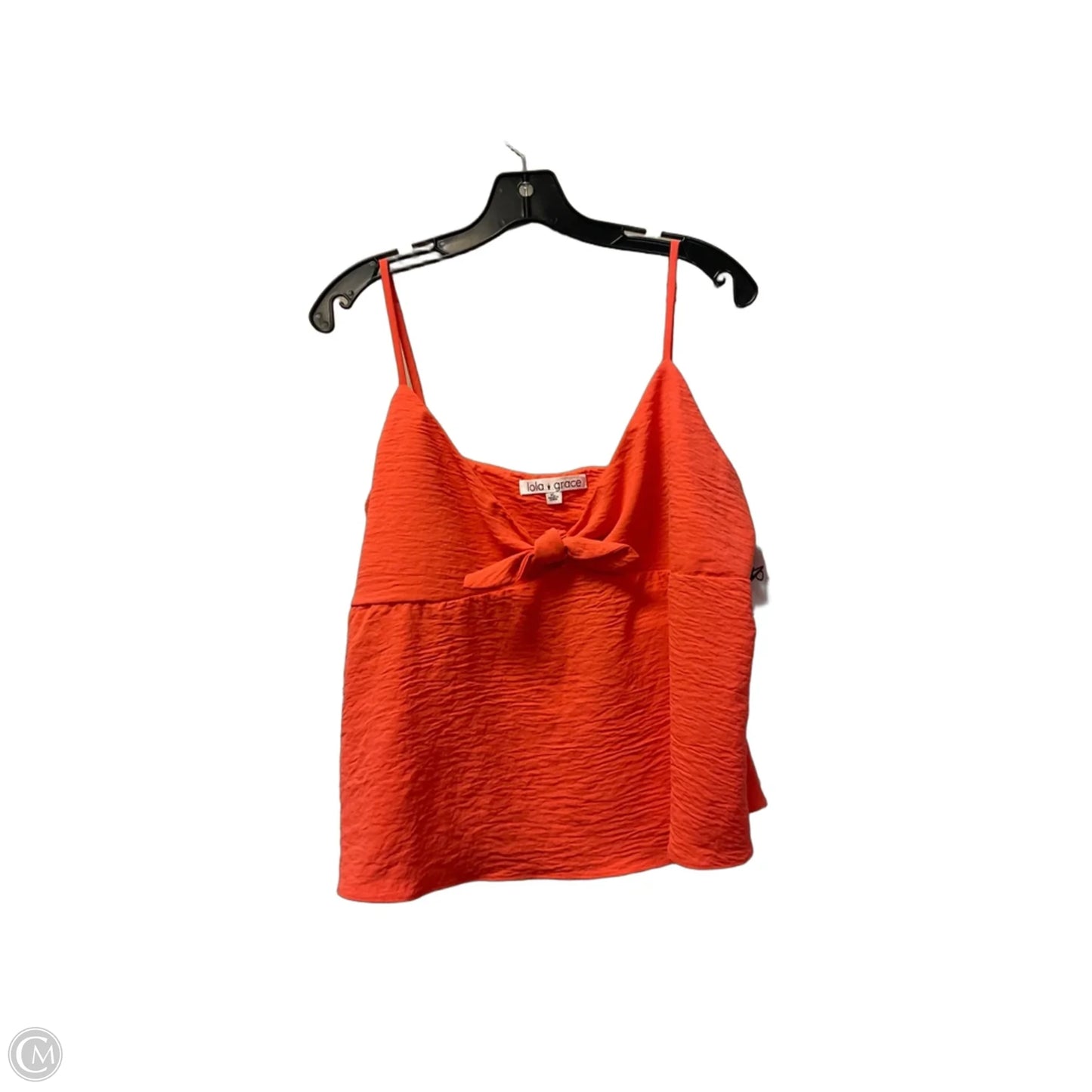 Top Sleeveless By Clothes Mentor In Coral, Size: Xl