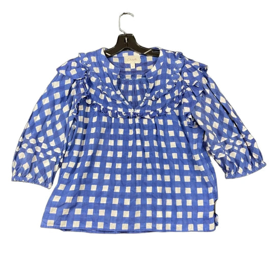 Top Long Sleeve By Cleobella In Blue, Size: M