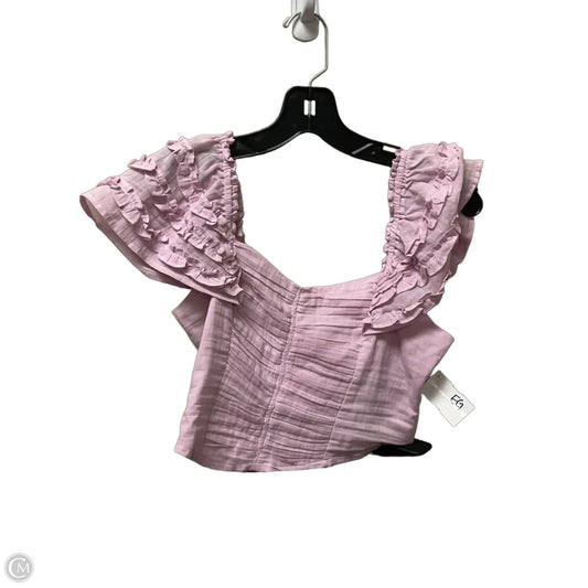 Top Sleeveless By Free People In Purple, Size: Xs