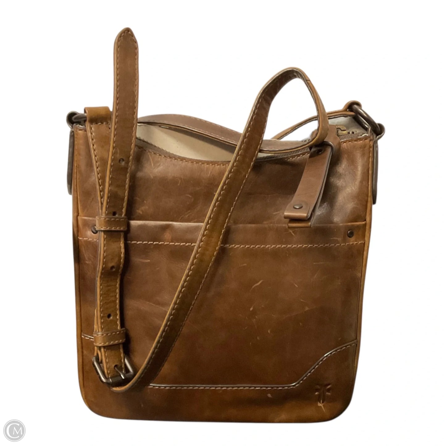 Crossbody Designer By Frye, Size: Medium