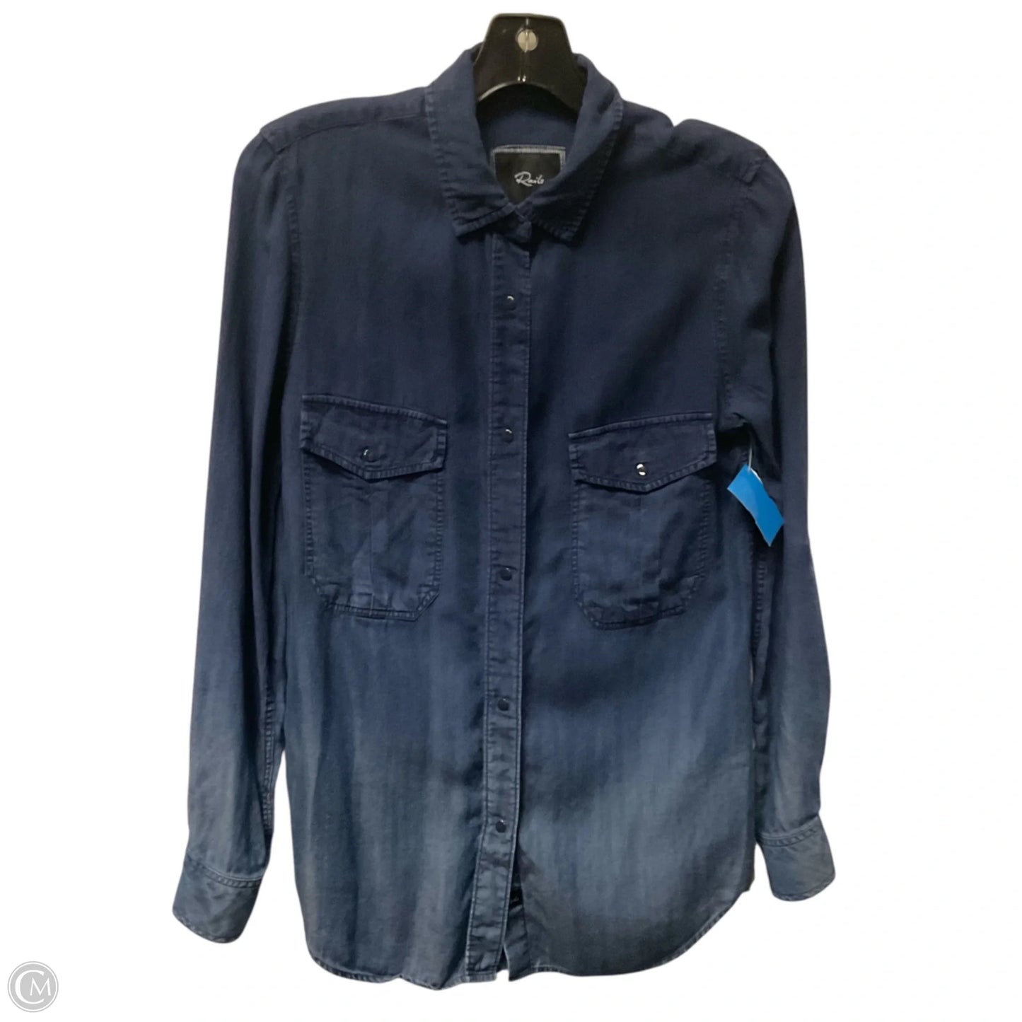 Jacket Shirt By Rails In Nautical Print, Size: Xs