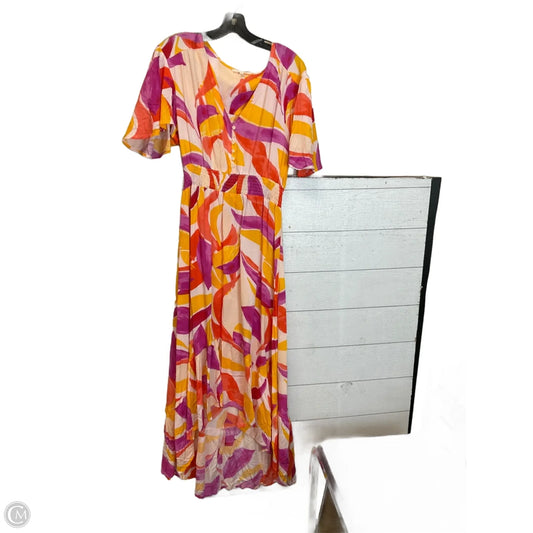 Dress Casual Maxi By Abel The Label In Multi-colored, Size: L