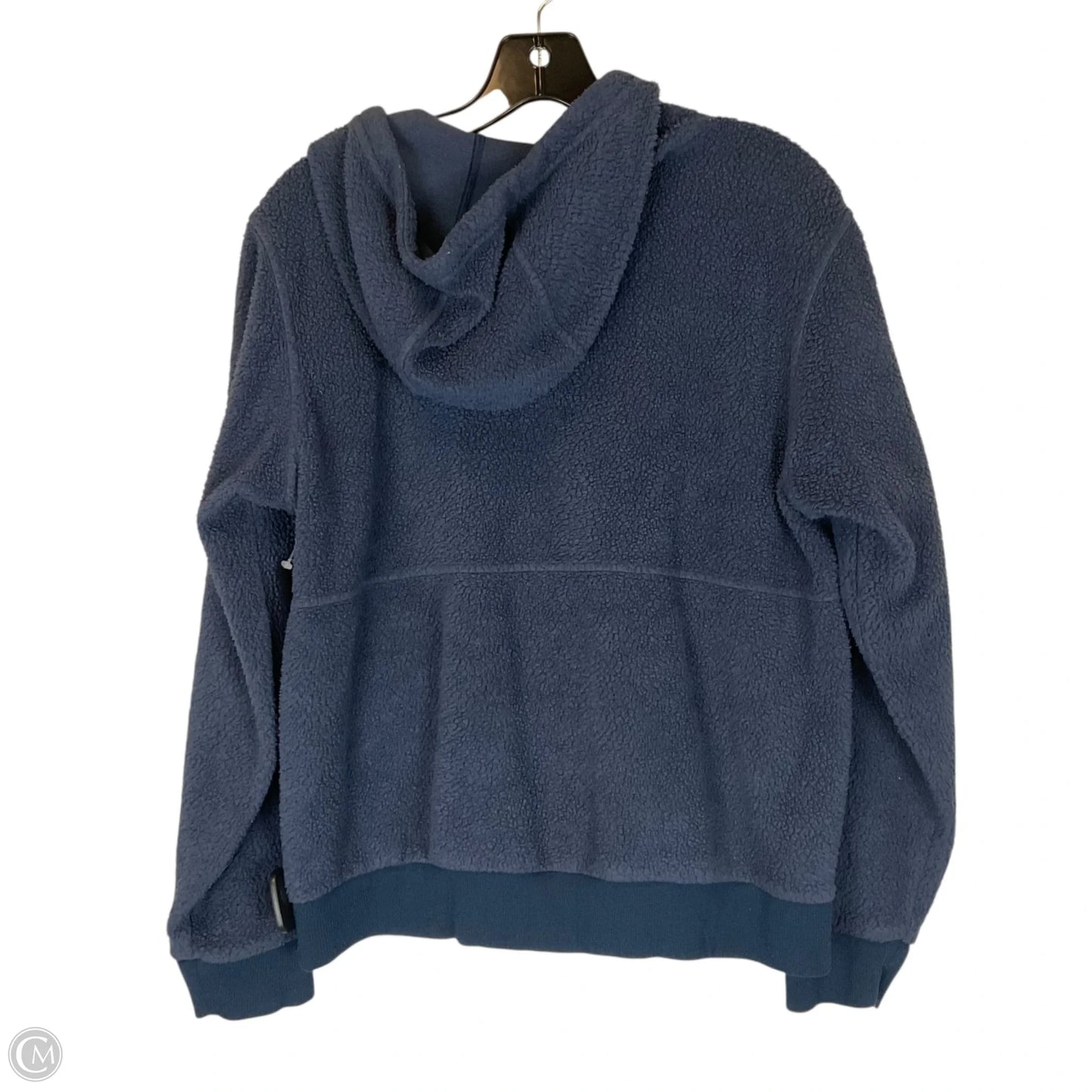 Jacket Faux Fur & Sherpa By Patagonia In Blue, Size: M