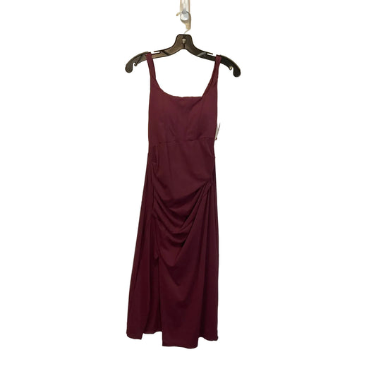 Dress Casual Midi By Halara In Purple, Size: S