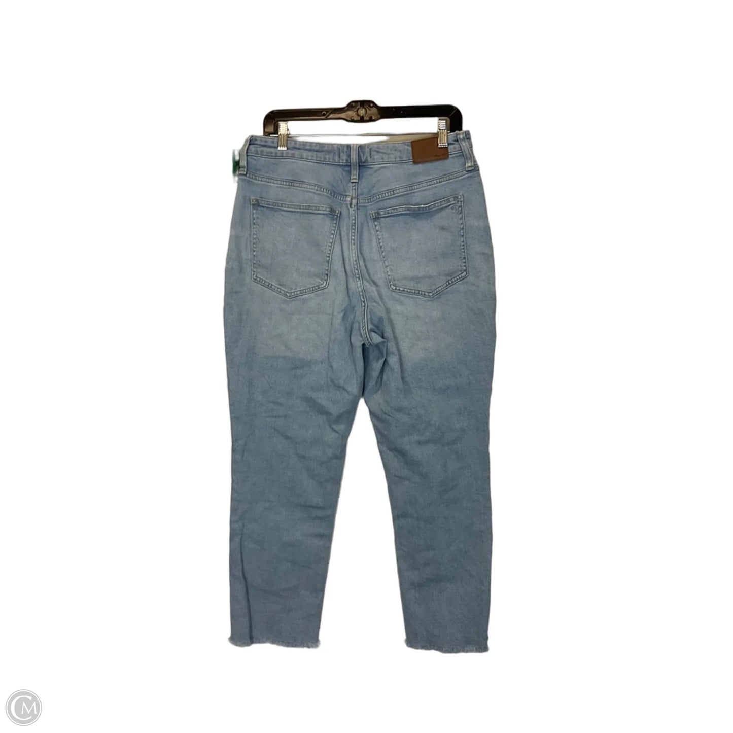 Jeans Straight By Madewell In Blue Denim, Size: 6