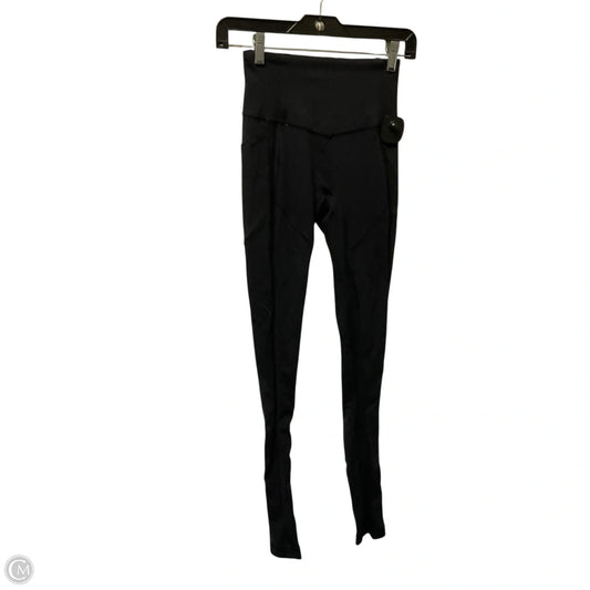 Athletic Leggings By Lululemon In Black, Size: 0