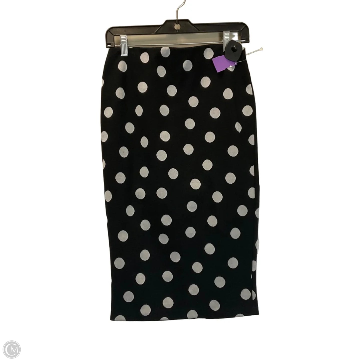 Skirt Midi By Zara In Polkadot Pattern, Size: S