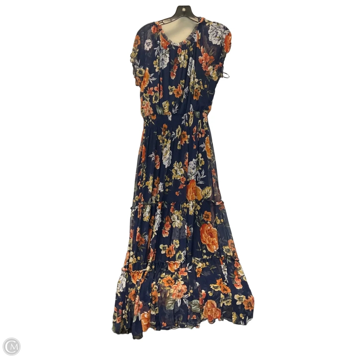 Dress Casual Maxi By Kate And Lily In Blue, Size: 14
