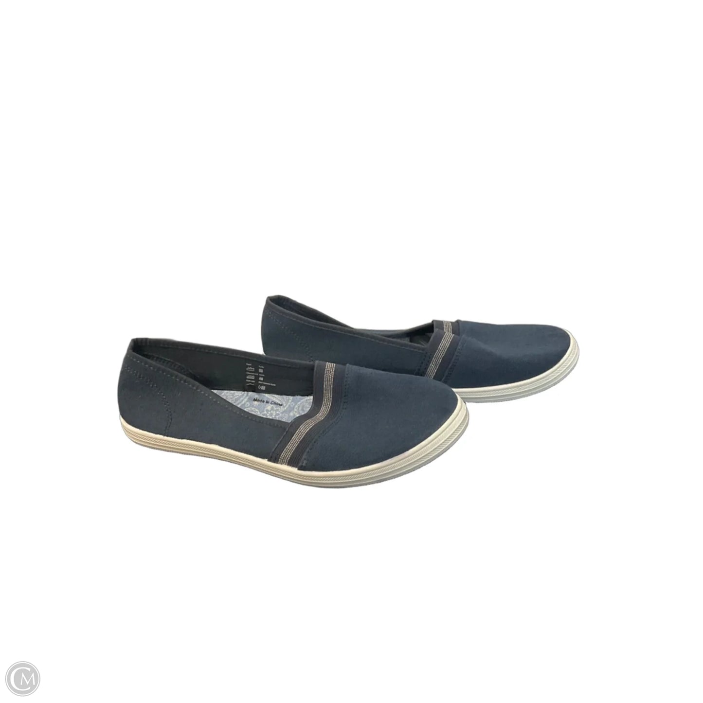 Shoes Flats By Serra In Blue, Size: 9