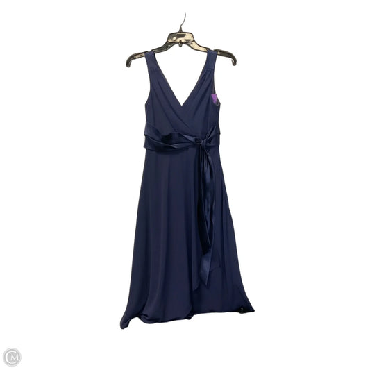 Dress Casual Maxi By Evan-picone In Navy, Size: 4