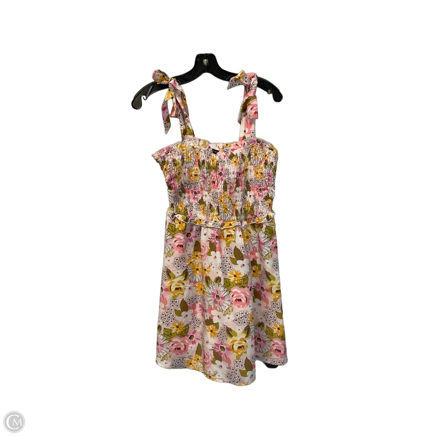 Dress Casual Short By As U Wish In Pink, Size: M