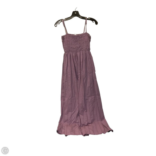 Dress Casual Maxi By Madewell In Purple, Size: Xs