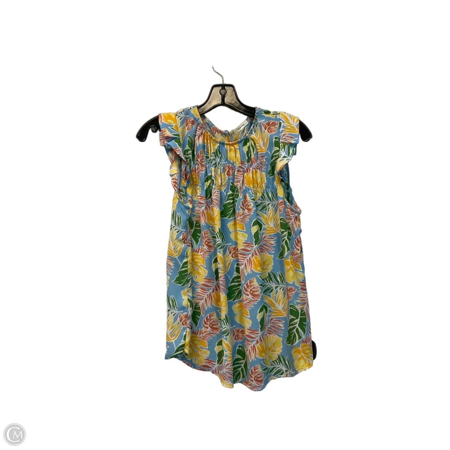 Top Sleeveless By Pleione In Blue, Size: M
