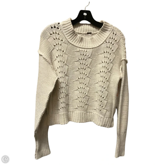 Sweater By Free People In Cream, Size: S