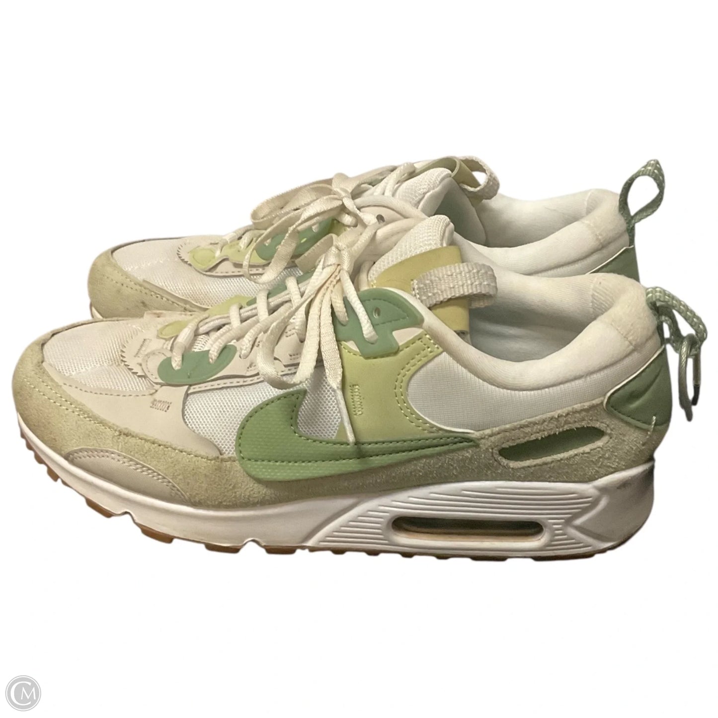 Shoes Sneakers By Nike In Green, Size: 8.5