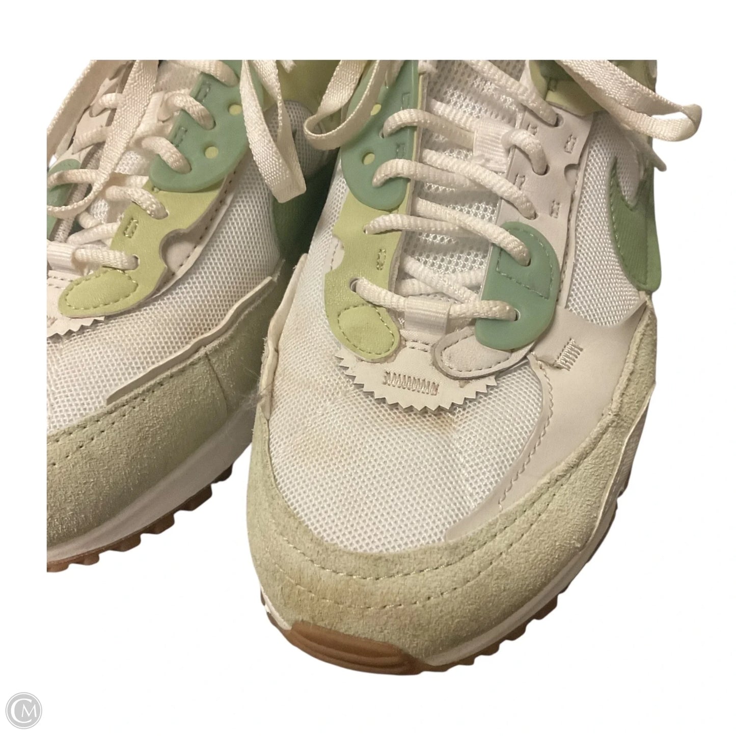 Shoes Sneakers By Nike In Green, Size: 8.5