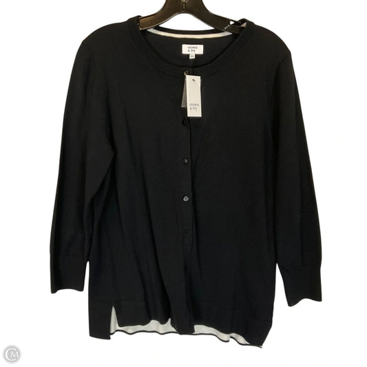 Cardigan By Crown And Ivy In Black, Size: L