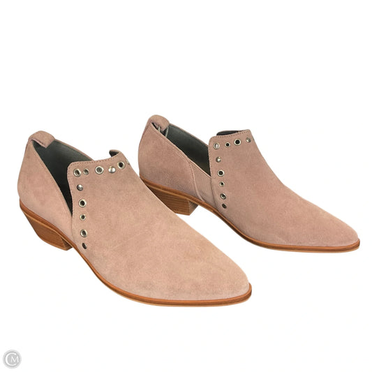Boots Designer By Rebecca Minkoff In Pink, Size: 8
