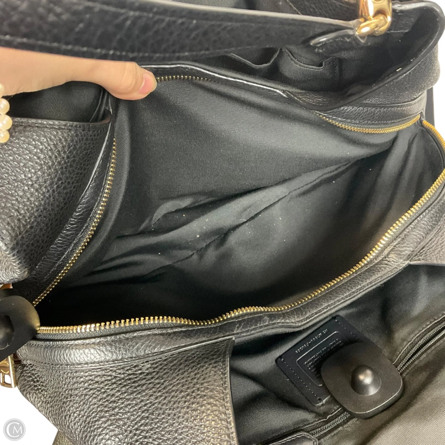 Handbag Designer By Coach, Size: Large