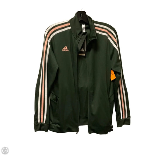 Athletic Pants 2pc By Adidas In Green, Size: M