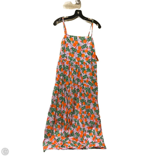 Dress Casual Maxi By J. Crew In Purple, Size: 8