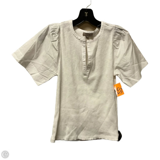 Top Short Sleeve Basic By Lilla P In White, Size: S