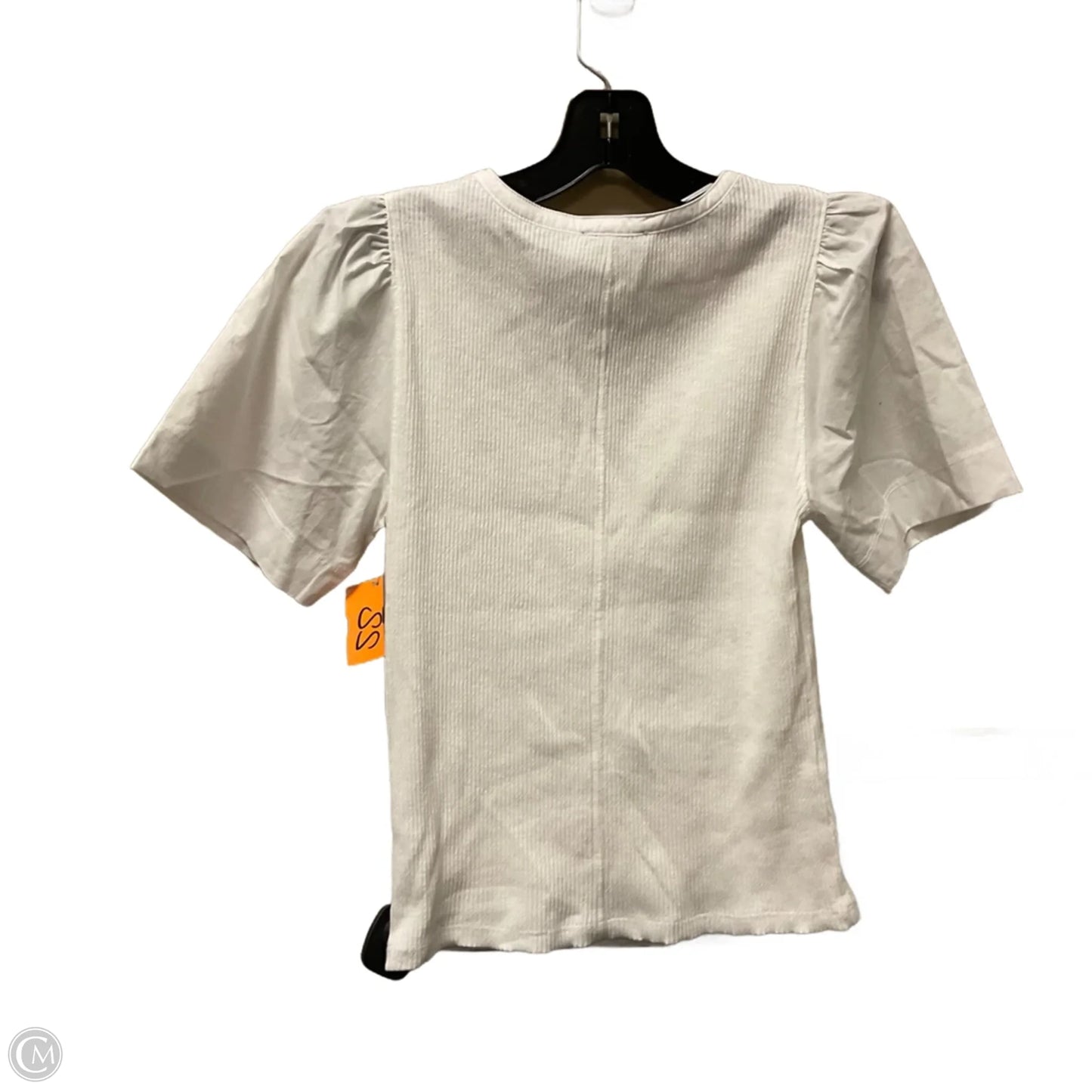 Top Short Sleeve Basic By Lilla P In White, Size: S