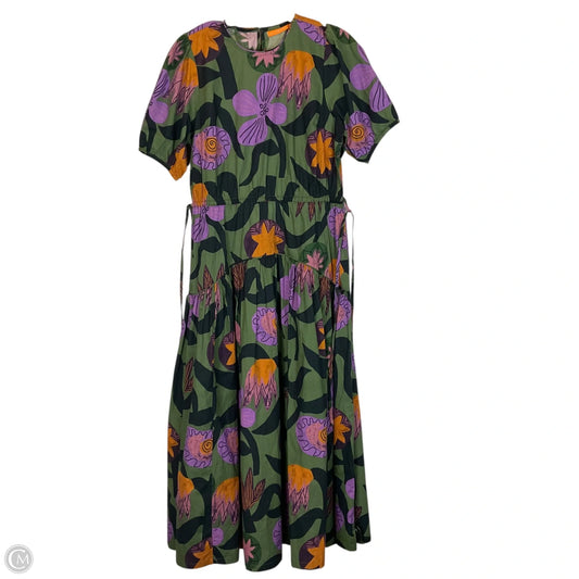 Dress Casual Maxi By Clothes Mentor In Multi-colored, Size: M