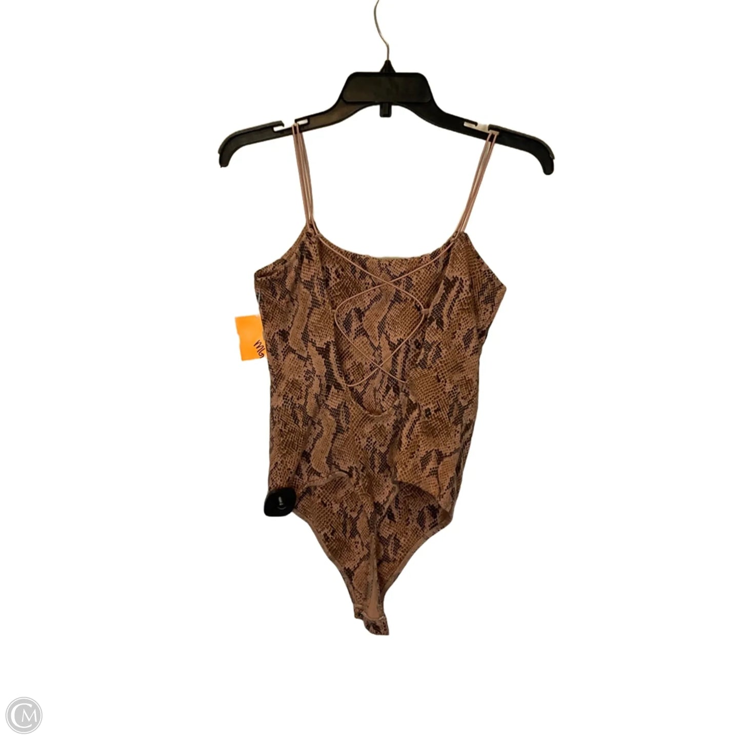 Top Sleeveless Basic By Express In Brown, Size: S