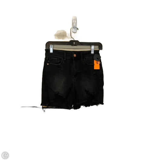 Shorts By Judy Blue In Black Denim, Size: S