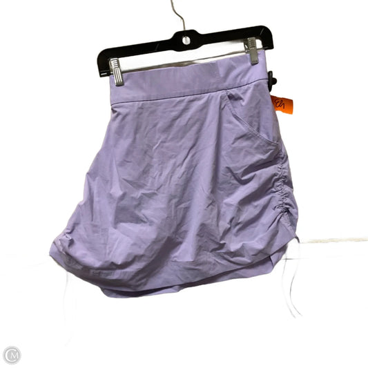Athletic Skort By Columbia In Purple, Size: Xxl