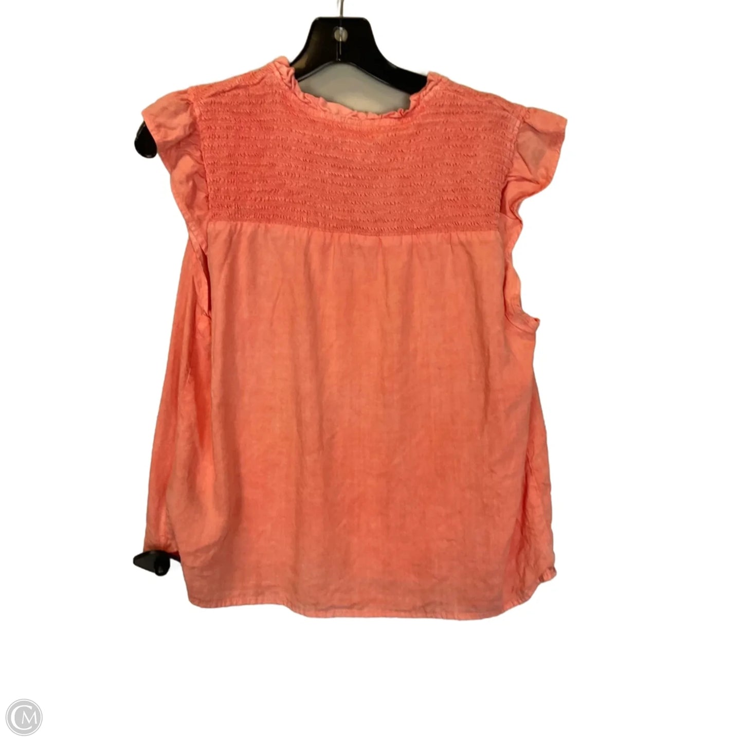 Top Sleeveless Basic By Cloth & Stone In Pink, Size: S