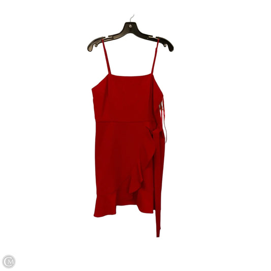 Dress Casual Short By Gianni Bini In Red, Size: 6