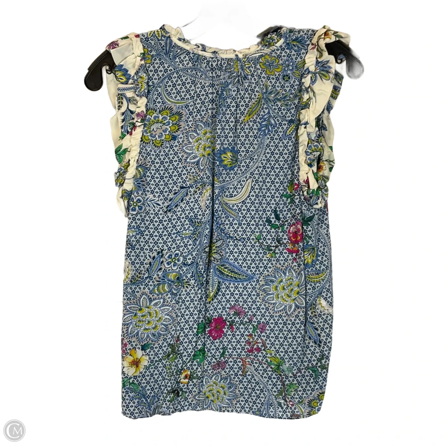 Top Sleeveless Basic By Caballero In Blue, Size: S