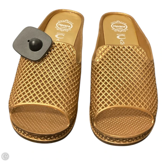 Shoes Flats By Jeffrey Campbell In Brown, Size: 8