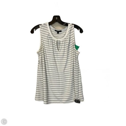 Top Sleeveless Basic By Banana Republic In White, Size: M