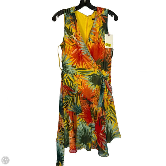 Dress Casual Short By Alex Marie In Yellow, Size: 8