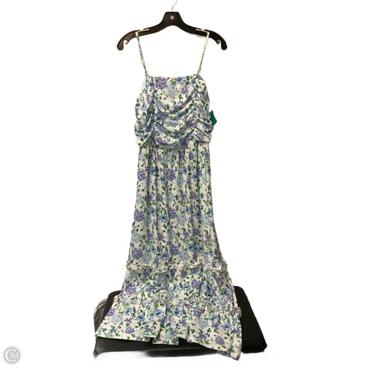 Dress Casual Maxi By Grace Karin In Blue, Size: Xl